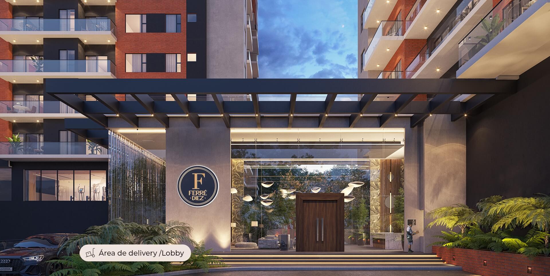 Área de delivery -Lobby